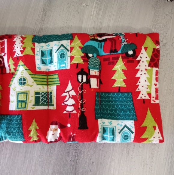 Microwavable Heating Pad Santa Clause on Scooters Heat Pack - Picture 4 of 6